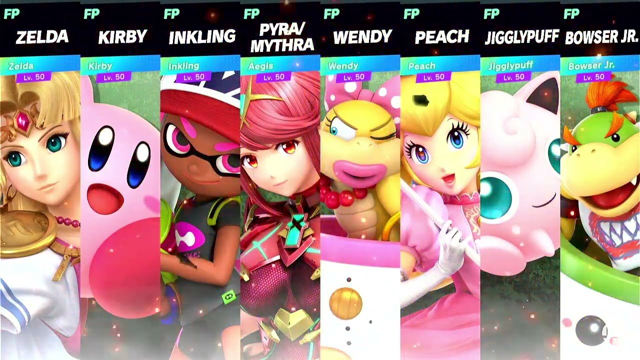 Super Smash Bros Ultimate Amiibo Fights Request Pink Battle