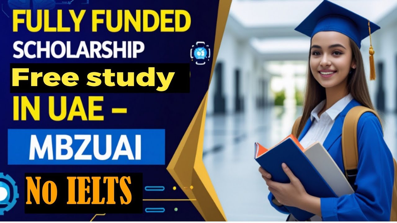 Fully Funded Scholarship in UAE 2025 | MBZUAI Bachelor, Master & PhD Scholarships