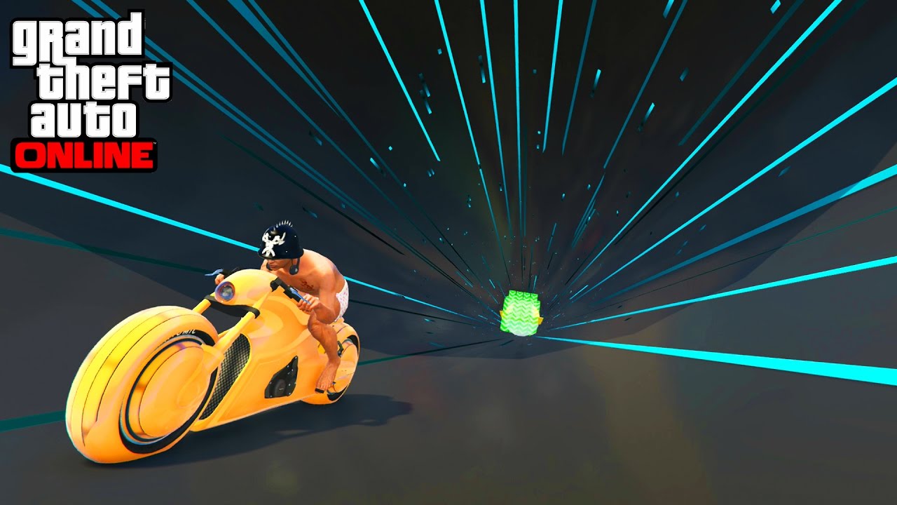 TRON PARKOUR TUBE - GTA 5 ONLINE