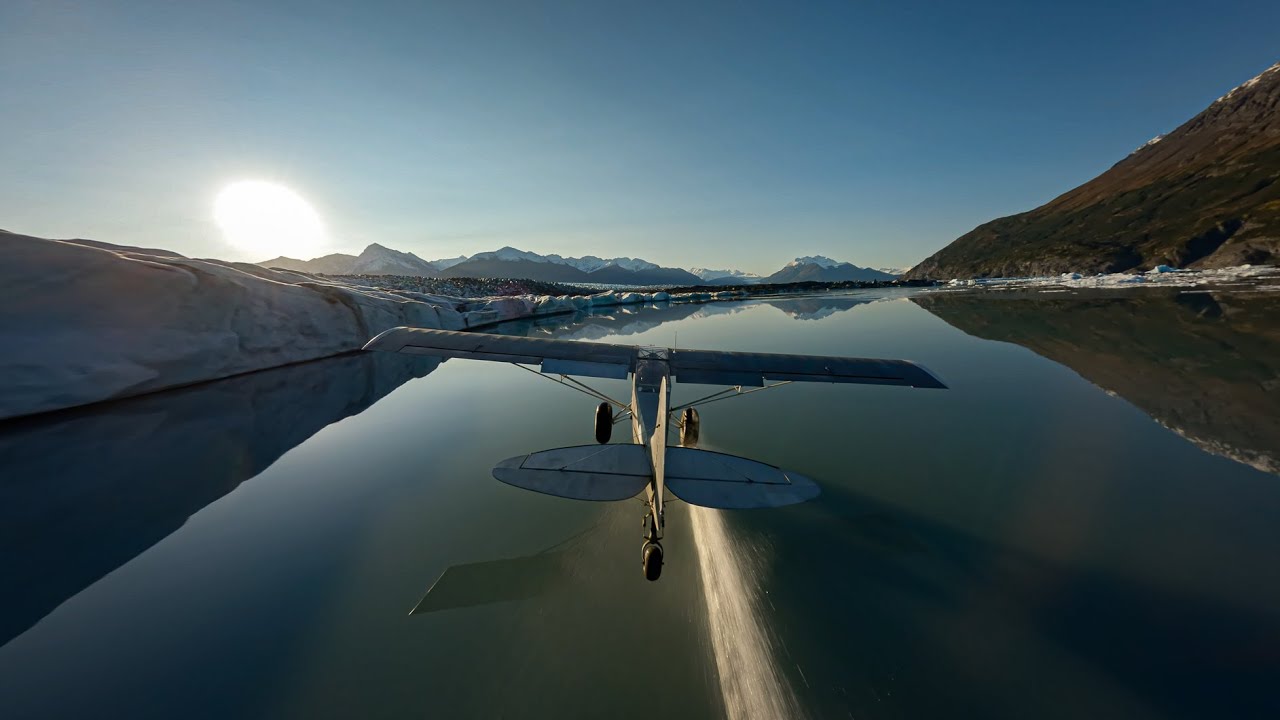 Fall Flying in Alaska - Super Cubs, Glaciers and Icebergs