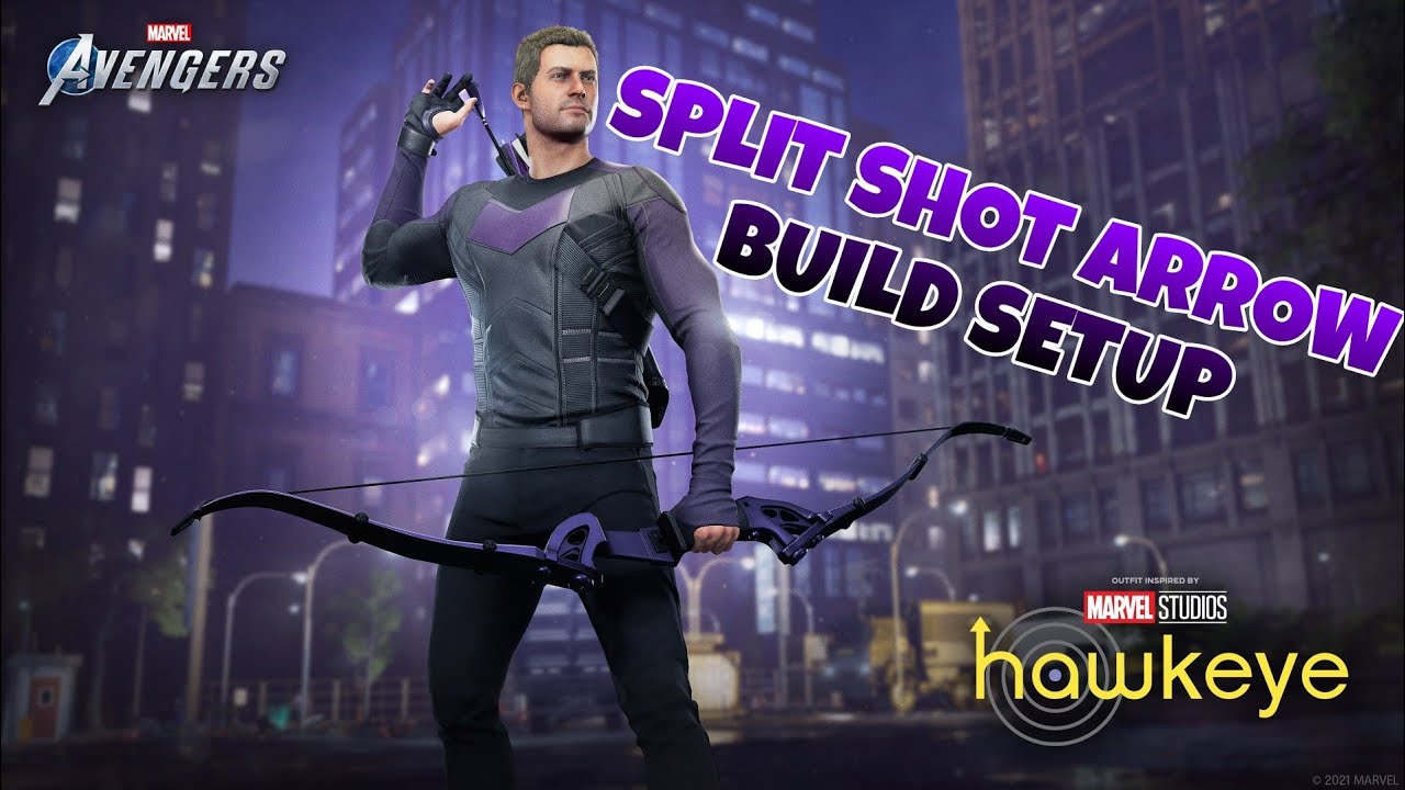 Hawkeye Splitshot Arrow Build | Marvel's Avengers Power 175 Setup