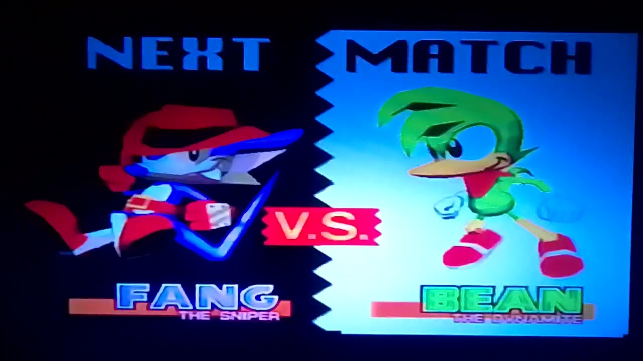 Sonic the Fighter# Fang Gameplay 