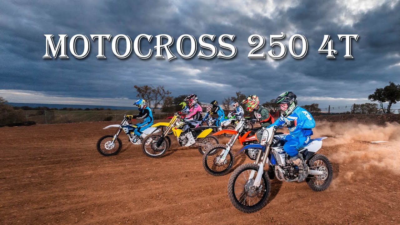 Motocross 250 4t 2016: Súper comparativa