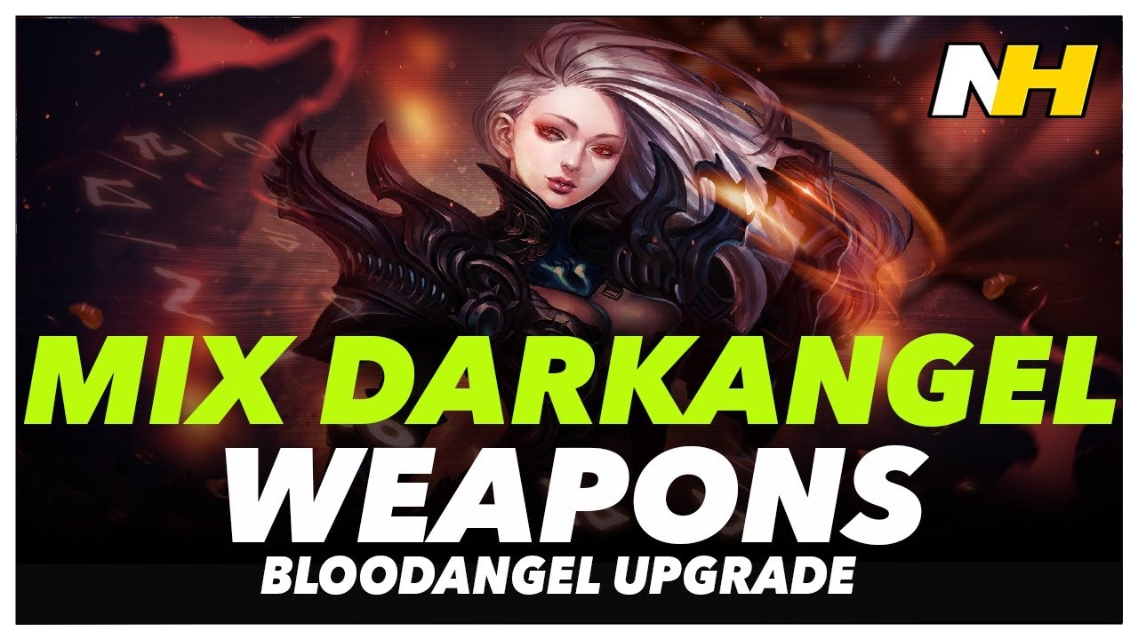 Mu Online |  Mix Darkangel Weapons August Season 6.15