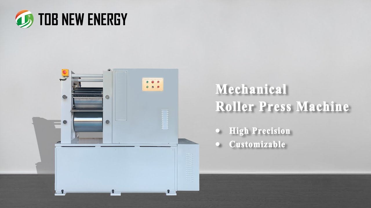 High Precision Rolling Press Machine for Battery Electrode