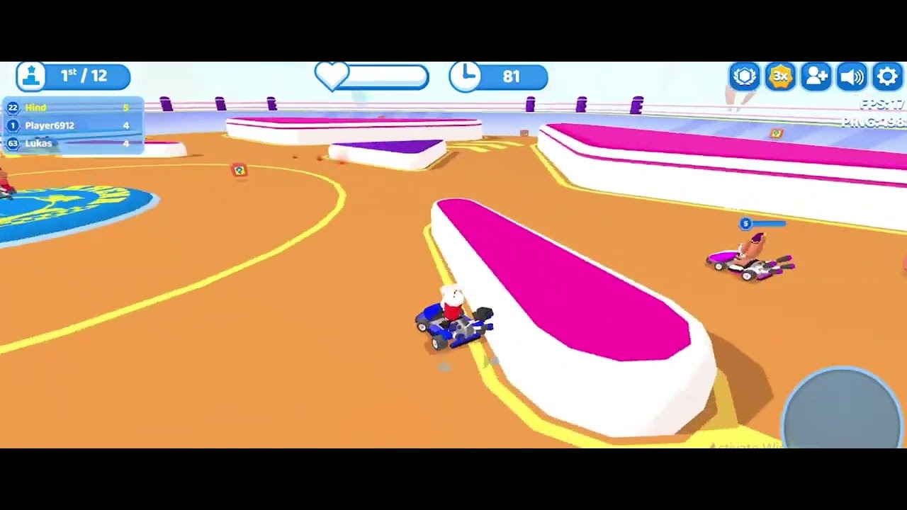 Insane Sister Gameplay on SmashKarts io! | Old Video #1