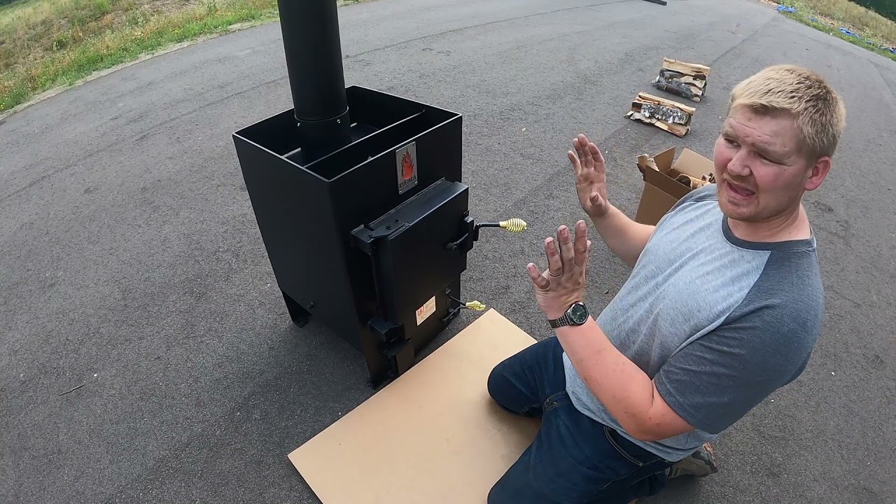 Curing and Operating a Kuuma Wood-Burning Sauna Stove