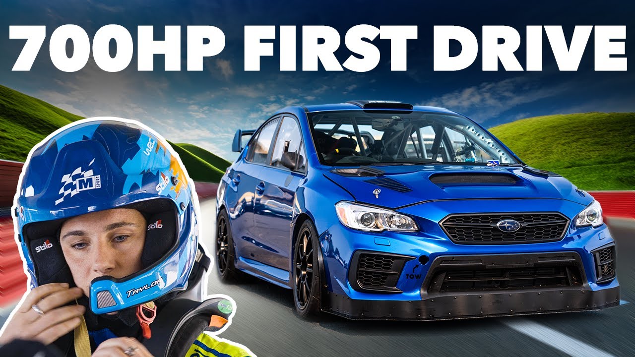 700HP in my WRX rally car | First Drive!