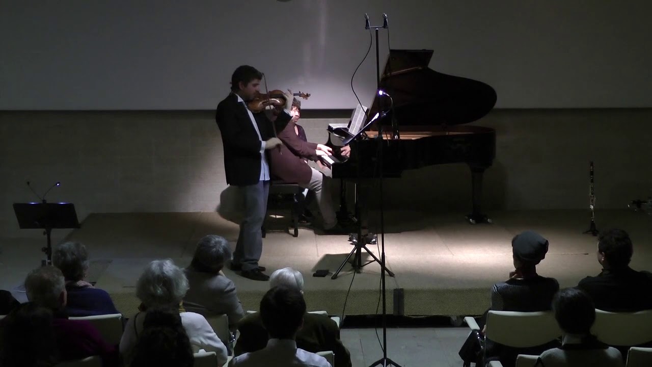 CÓMO ES (1993, revisada en  2011), para violín y piano