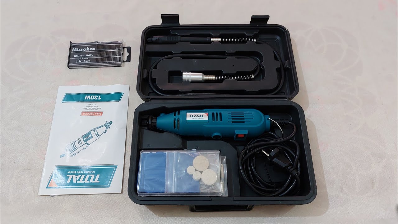 Total mini drill machine || mini grinder || 130watt drill machine