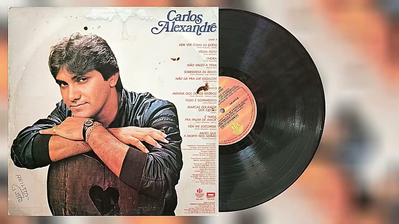 Vem Ver Como Eu Estou - Carlos Alexandre - 1984 (LP Stereo - Lado B)