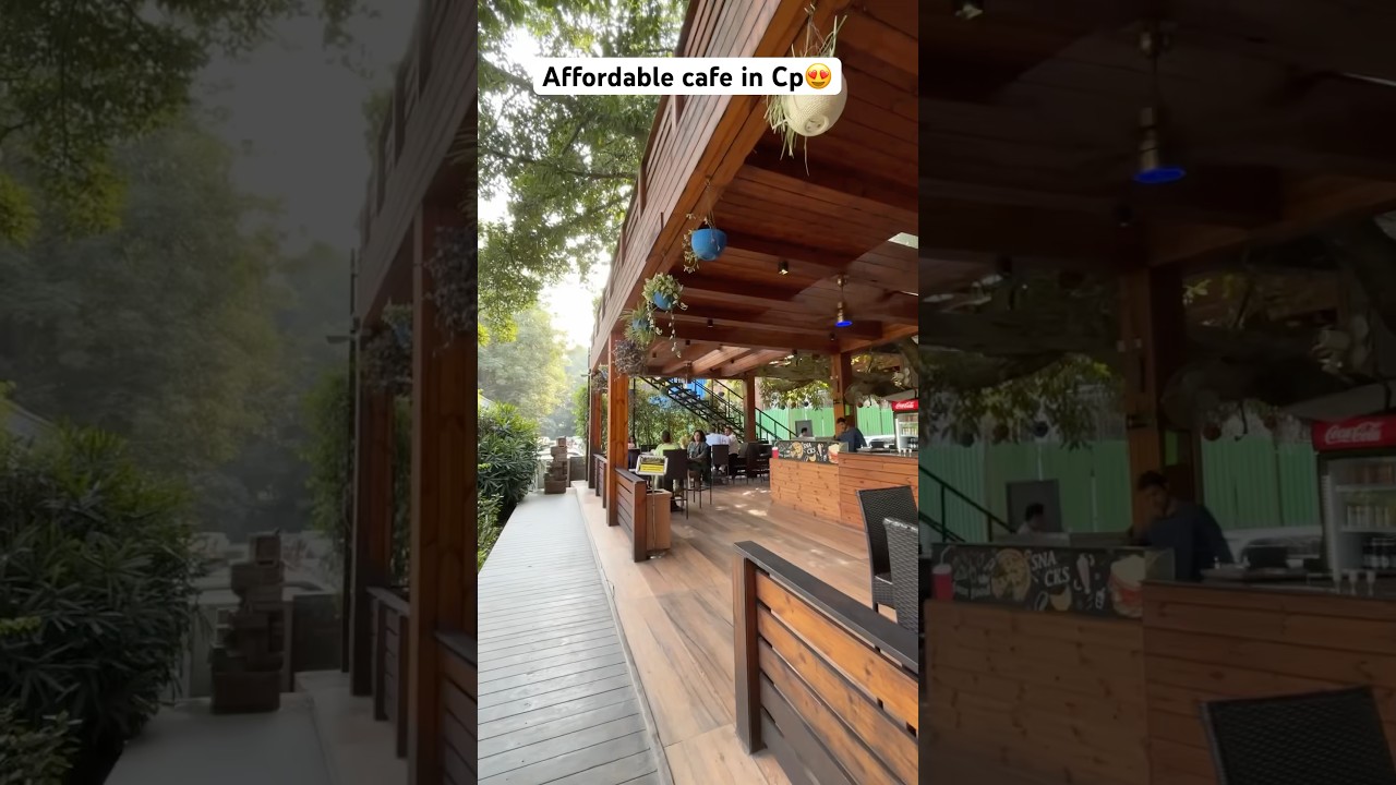 Affordable cafe in Connaught Place #cp #rajivchowk #cafe # #food #delhieats #foods #nature