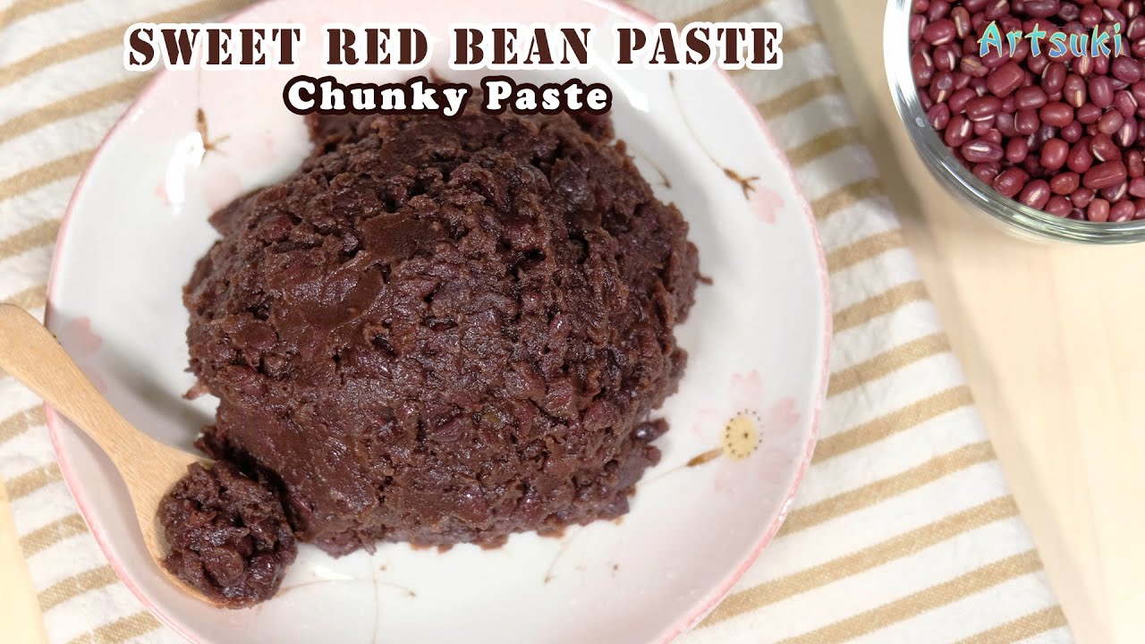 Sweet Red Bean Paste Recipe 🌸 Basic Filling For Asian Desserts | Dorayaki, Taiyaki, Mochi, Daifuku
