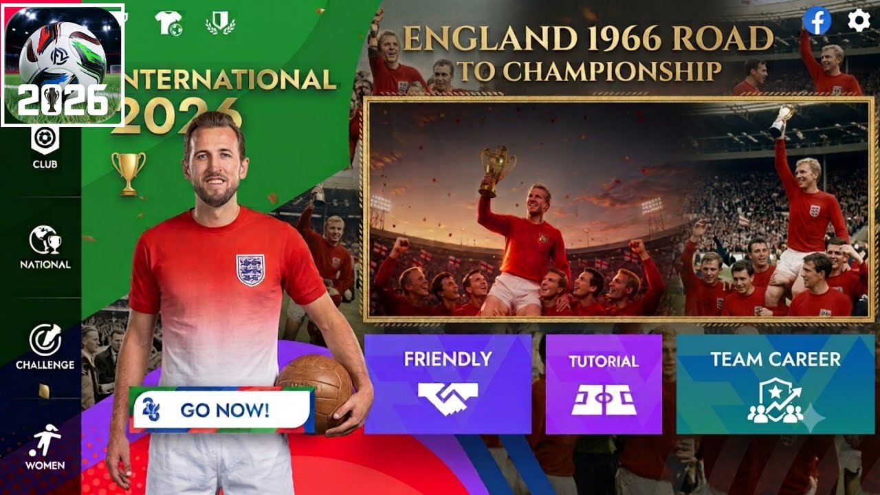 Football League 2026 ▪︎ Новое обновление 0.2.6 ▪︎ Событие England 1966 и геймплей