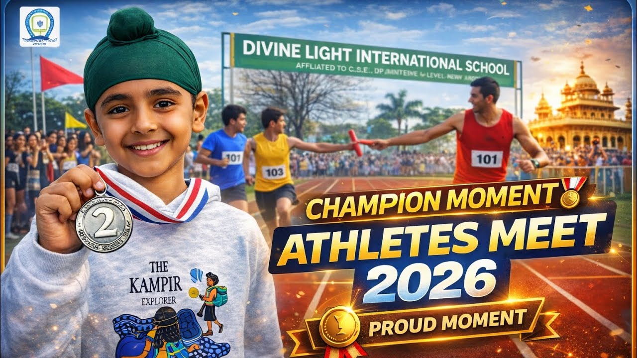 Champion Moment 🏅 | #Divine Light International School Athletes Meet 2026 Highlights