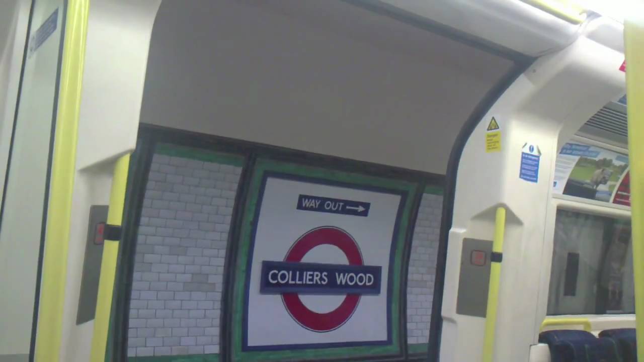 Journey on the Northern Line from South Wimbledon to Balham