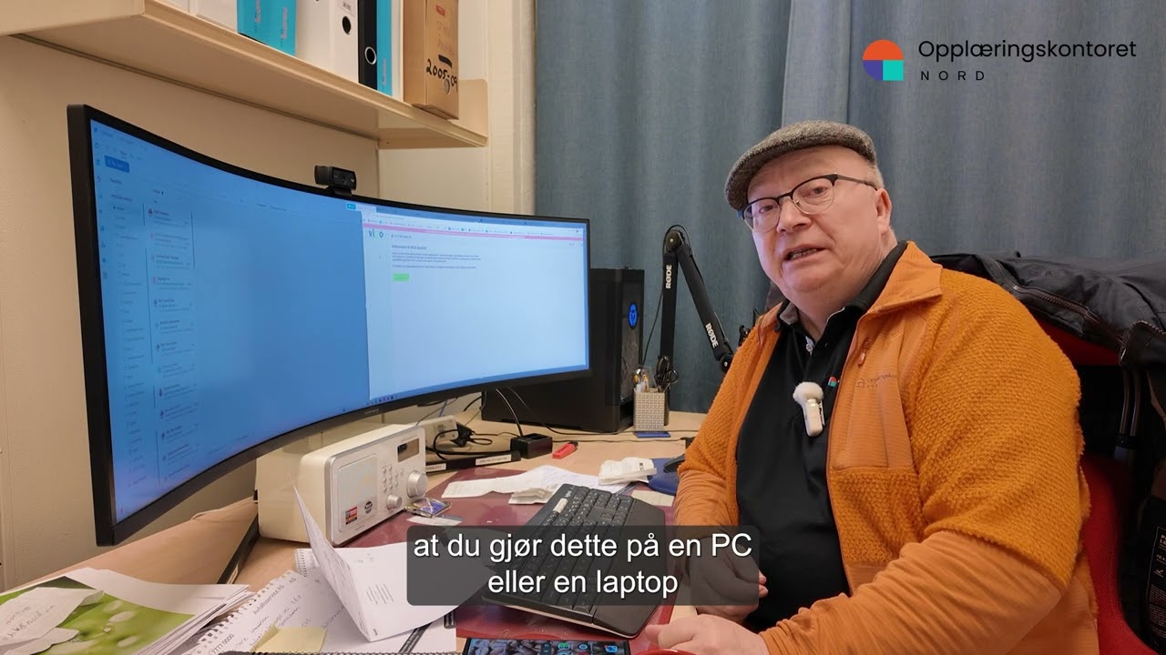 Slik logger du på og rapporterer i VIGO Bedrift | Årlig rapportering