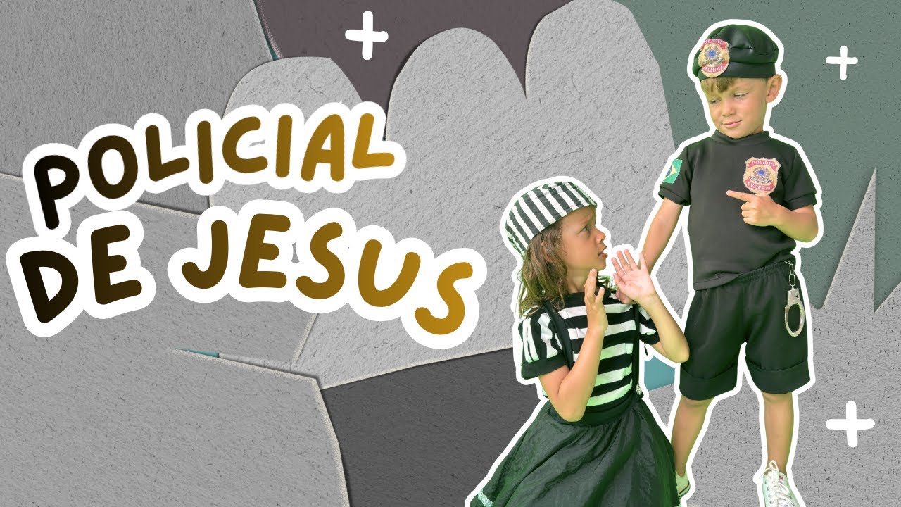 Policial de Jesus 🚓🙏 | Música Infantil Cristã | Os Magrelinhos