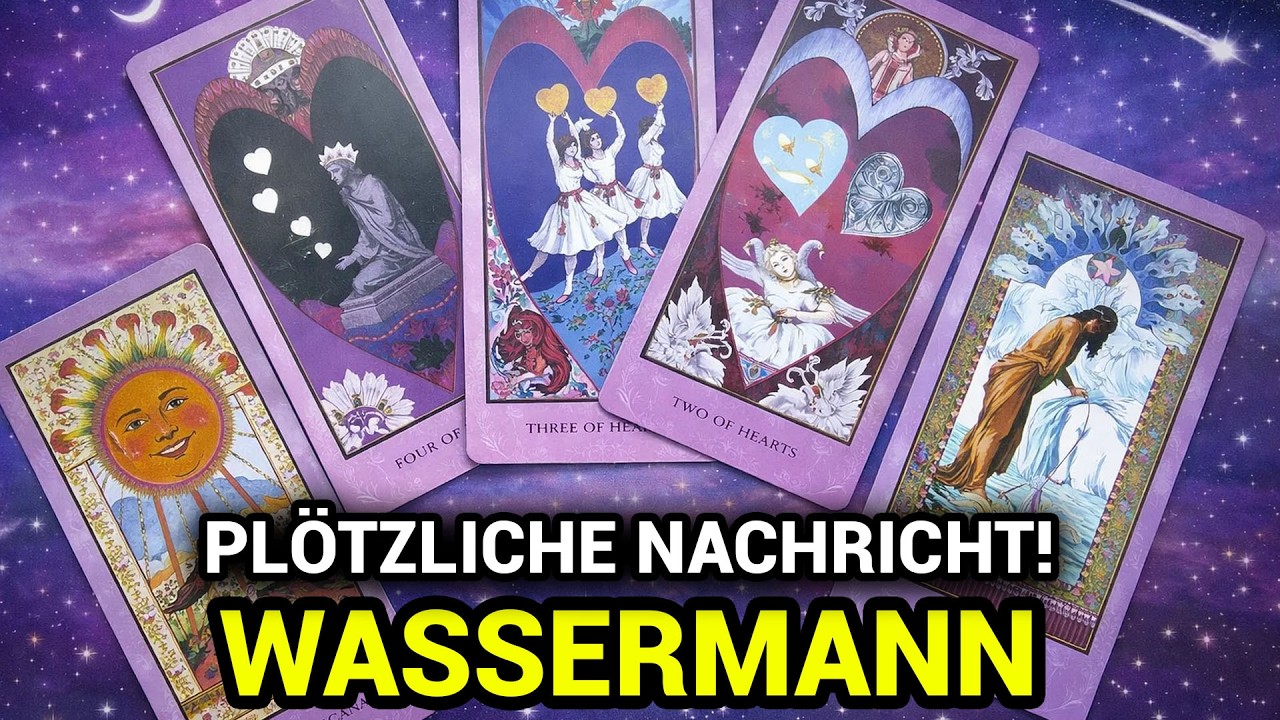WASSERMANN ♒️: LIEBES-WENDE 💘 + GELD-DURCHBRUCH 💰 | NACHRICHT KOMMT! ✉️ #wassermann