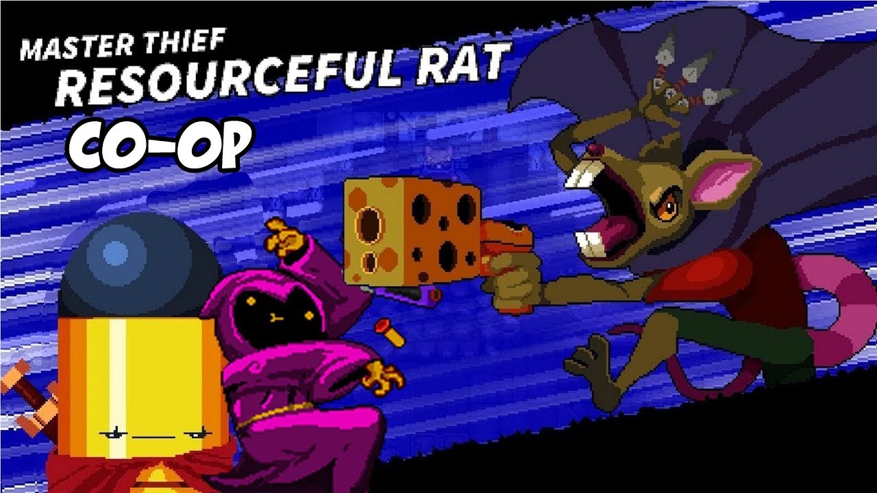 Enter the Gungeon - Resourceful Rat Boss ( Co-Op )