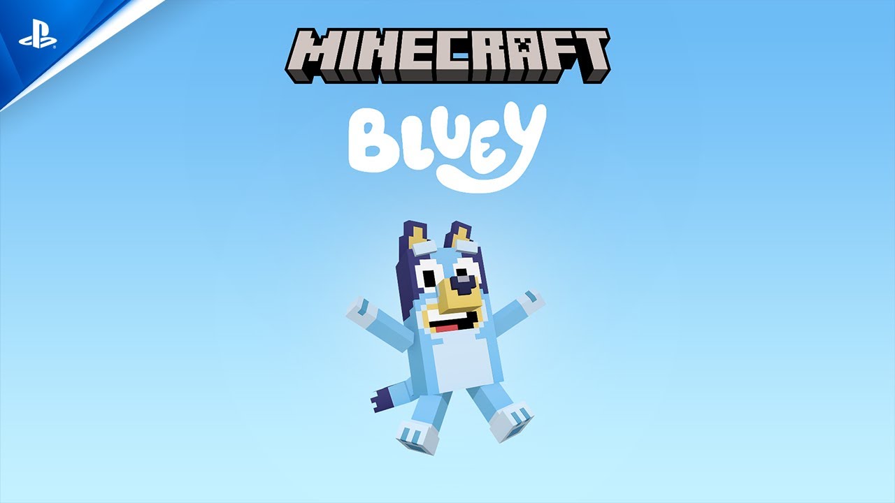 Minecraft - Bluey DLC: Bluey's House Trailer | PS5 & PS4 Games