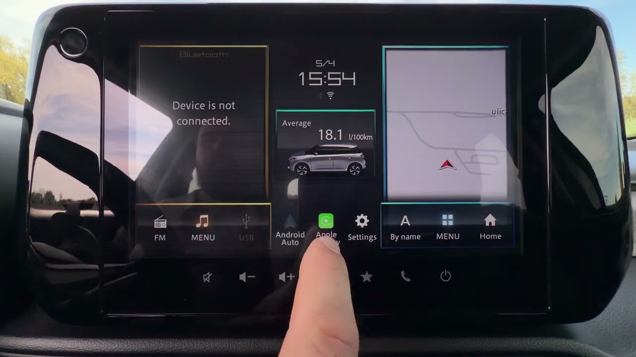 Suzuki Swift VII &mdash; Как управлять фокусировкой внимания в режиме CarPlay во время вождения