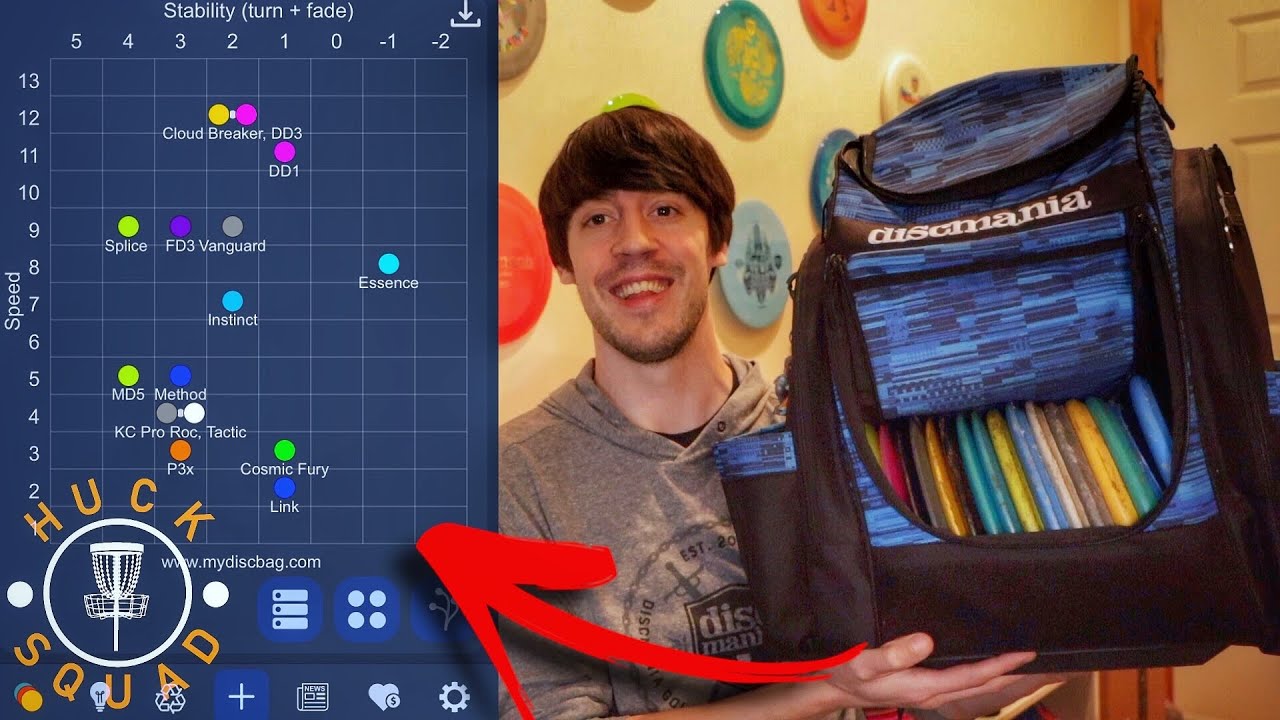 The BEST Way to Organize & Visualize Your Disc Golf Bag | MyDiscBag