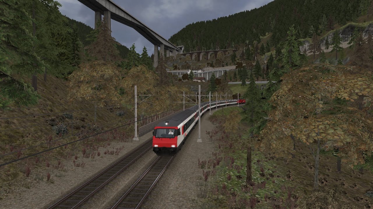 Train Simulator 2020: SBB EWIV Bt Driving Coach/460 021, Airola to Bellinzona, Gotthard Line