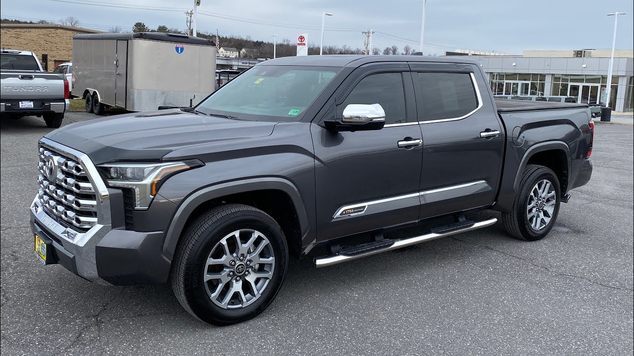 Видеообзор Toyota Tundra 1794 2024 года | Стивен Тойота | 540-434-1400