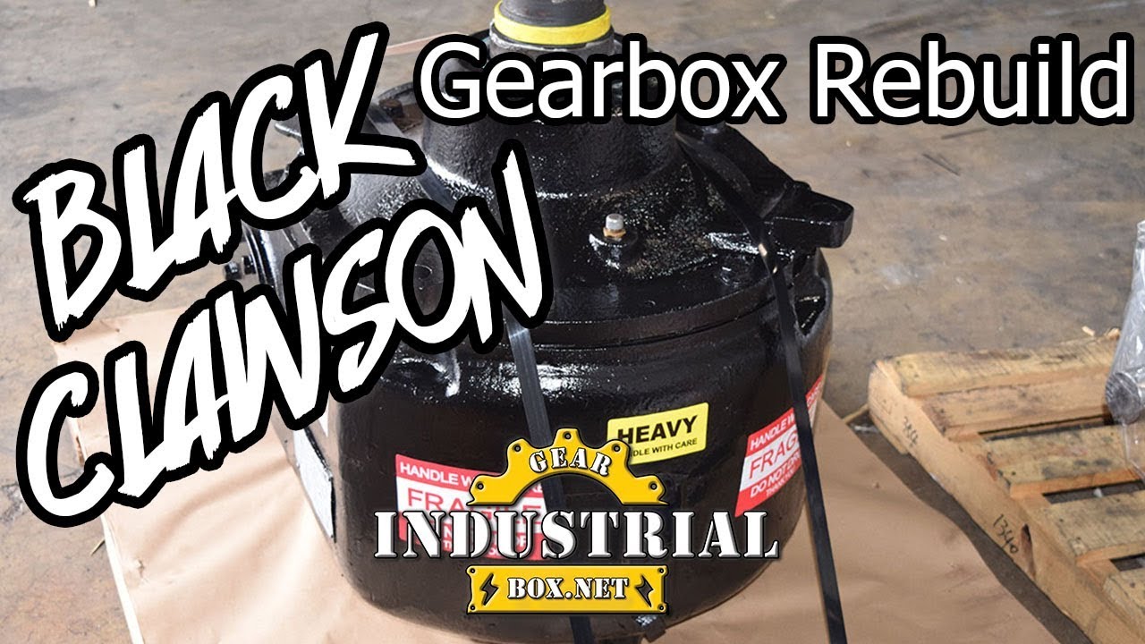 Black Clawson Gearbox Rebuild