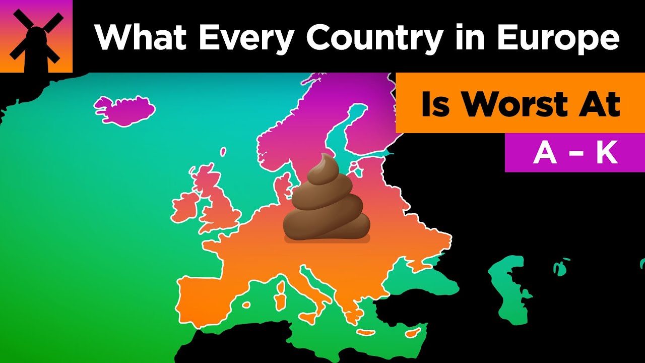 What Every Country in Europe Is WORST At Part 1
