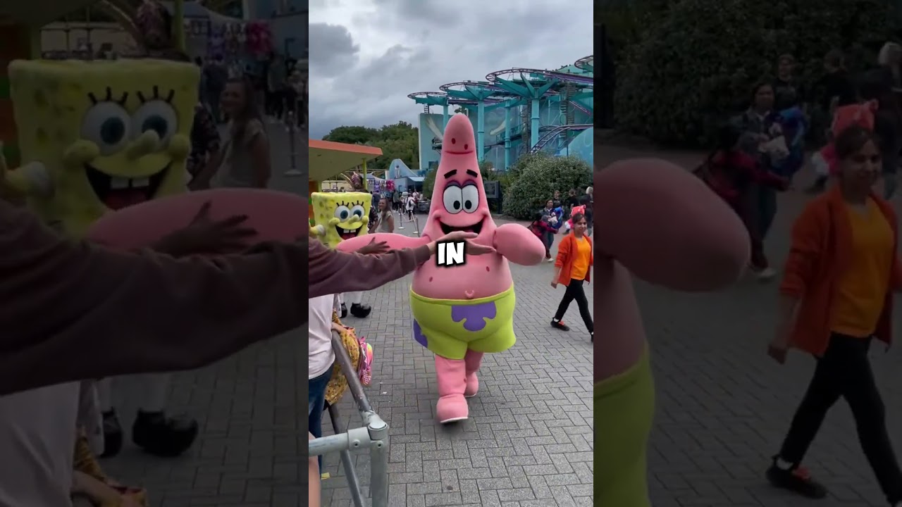 😱This is what Patrick and SpongeBob look like in real life😱