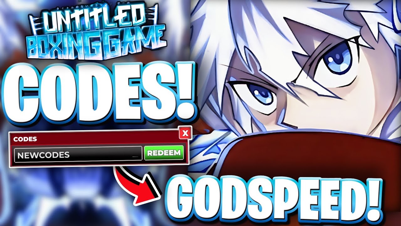⚡GODSPEED! ALL NEW GODSPEED UPDATE CODES FOR UBG | ROBLOX UNTITLED BOXING GAME CODES