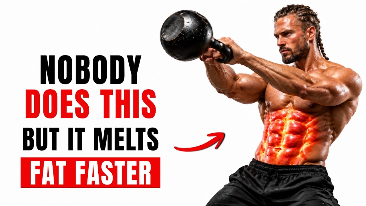 If You Have Belly FAT, These 5 + 1 Kettlebell Exercises Are Too Powerful!