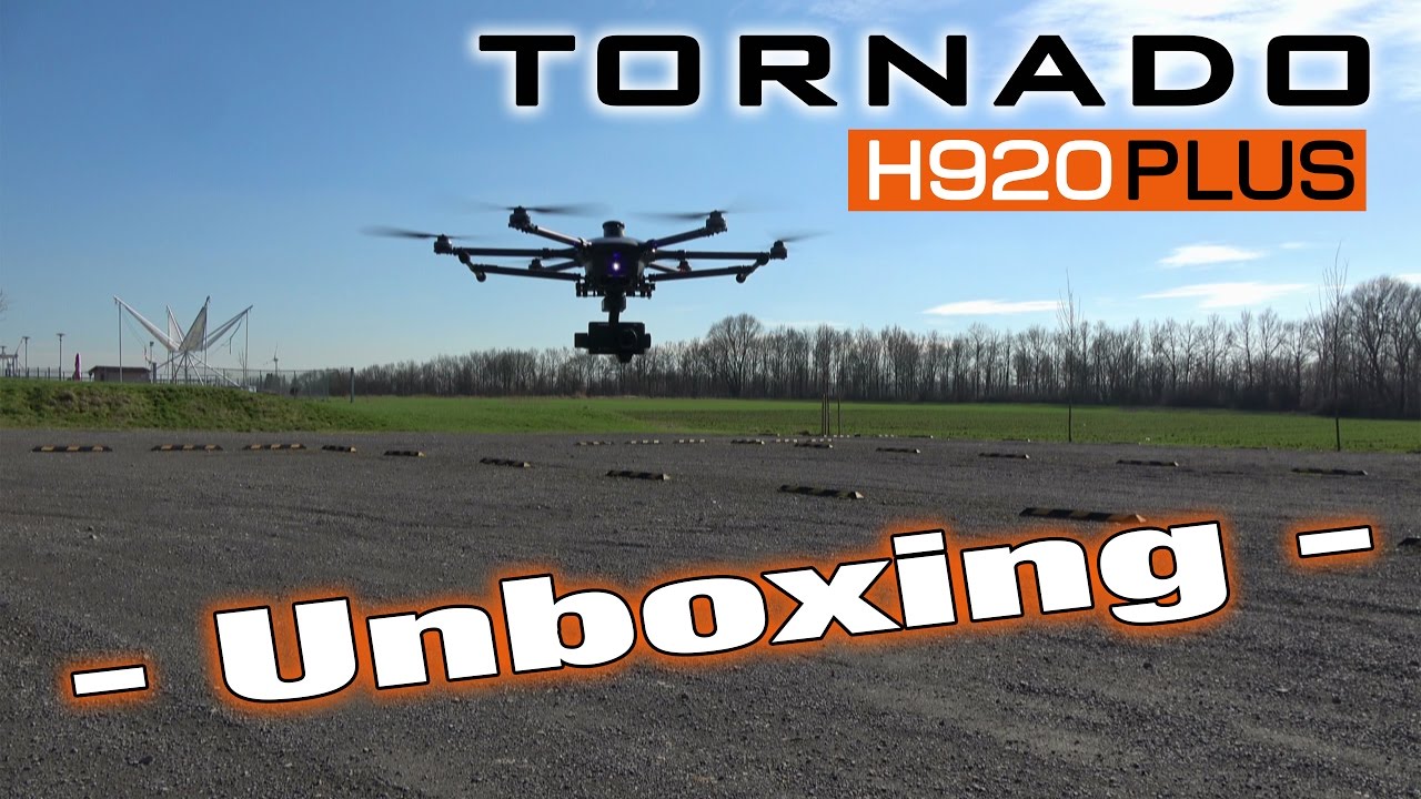 Yuneec Tornado H920 Plus |  Unboxing #3 (german deutsch)