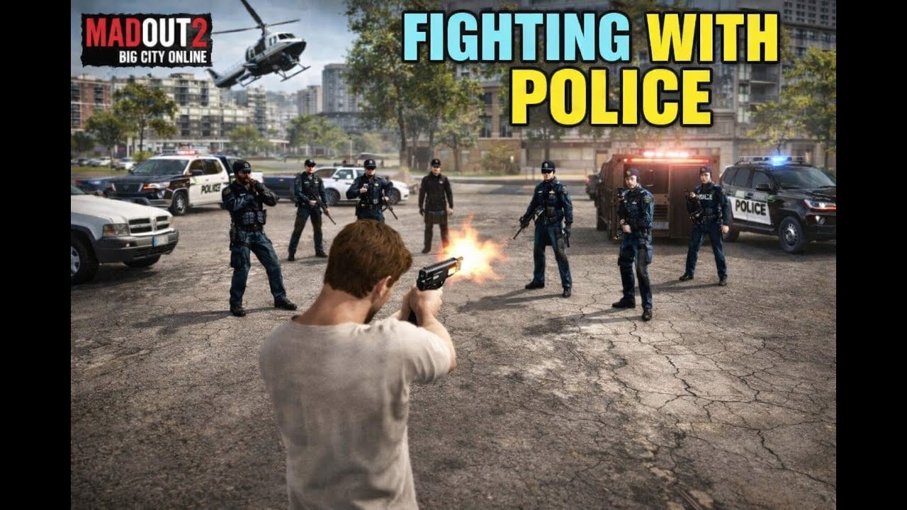 MAD OUT 2 MACIPICPOND POLICE VS GANAGSTER🔥🔥🔥
