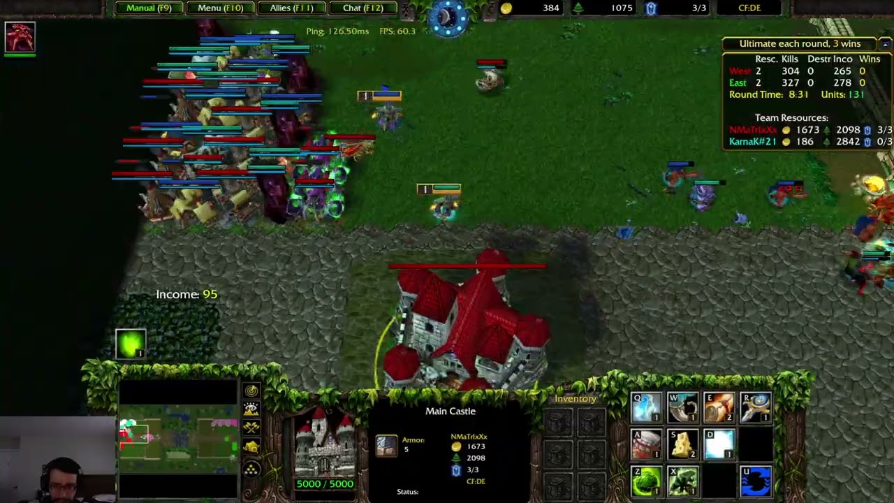 Warcraft 3 Reforged: Castle Fight #21 - With THE MATRIX