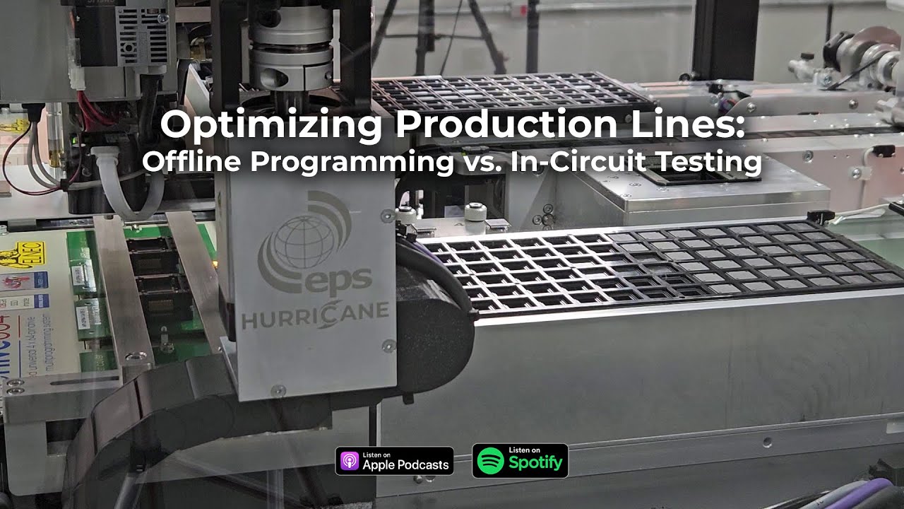 Optimizing Production Lines: Offline Programming vs. In-Circuit Testing