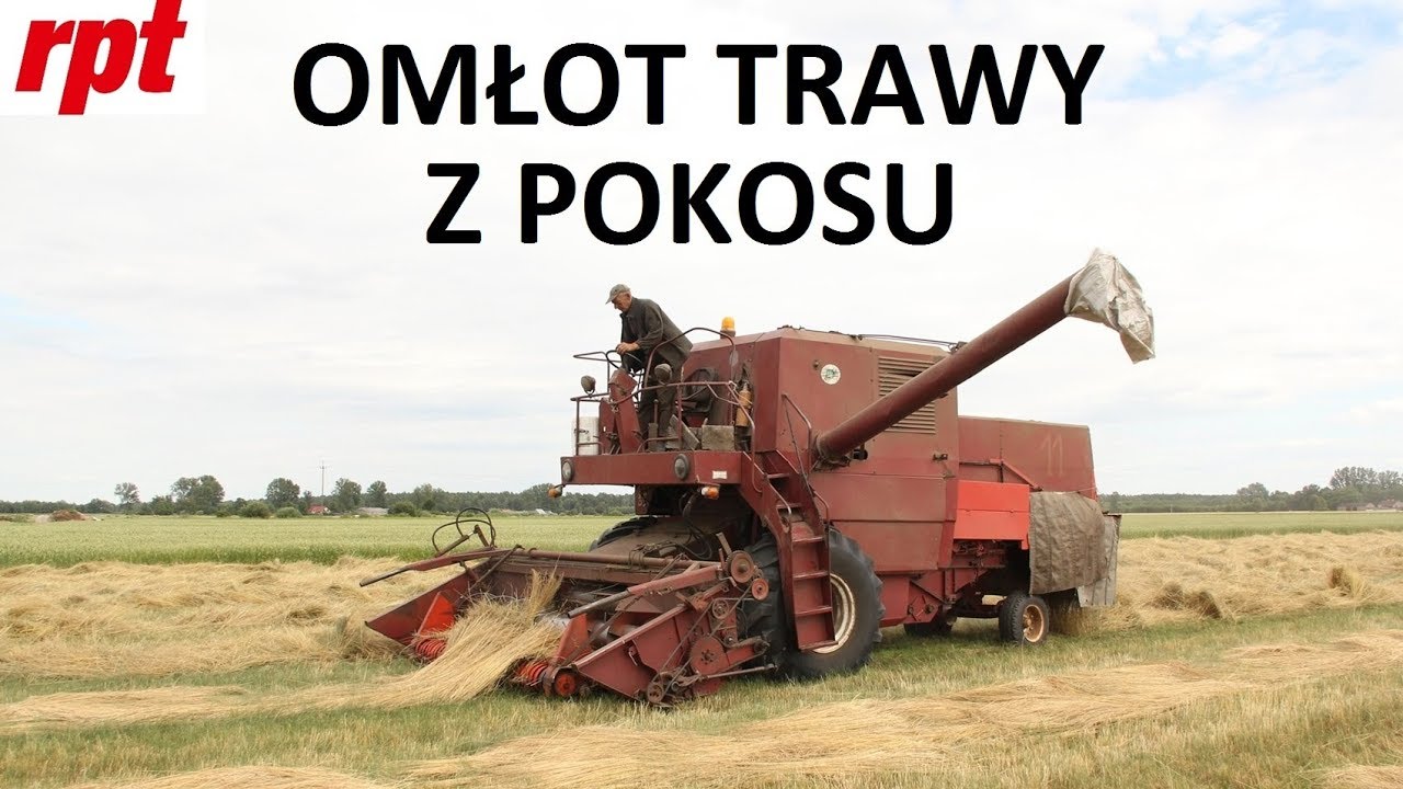 Bizon Z056 Super młóci kostrzewę