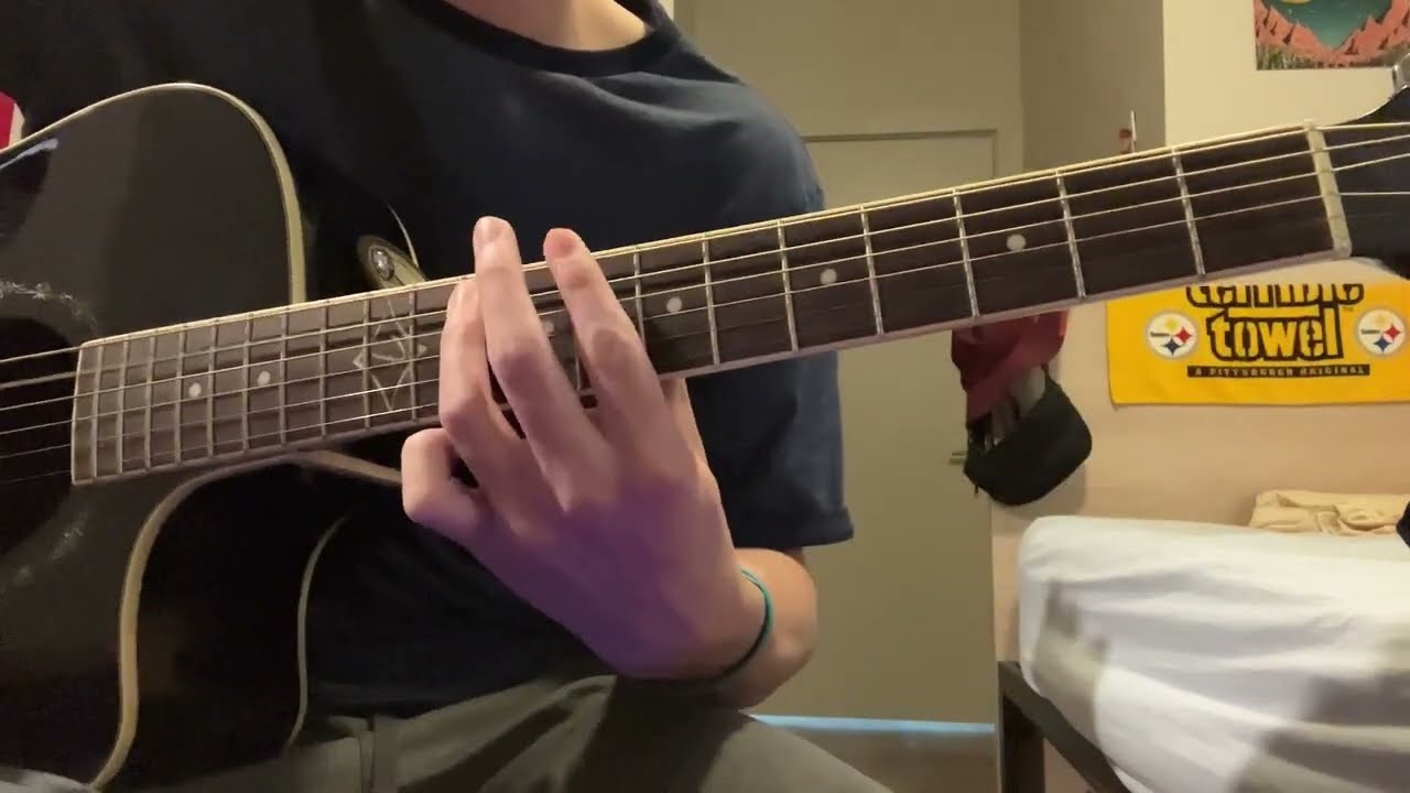 Guitar Tutorial - twin flame by Machine Gun Kelly