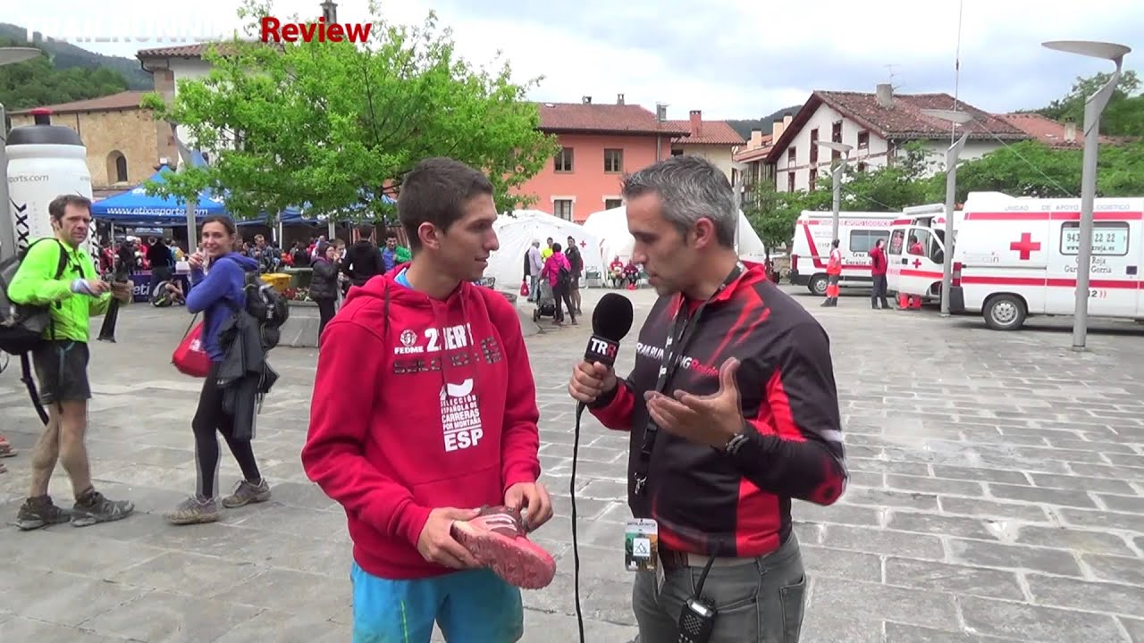 Manuel Merillas segundo clasificado Zegama Aizkorri 2015
