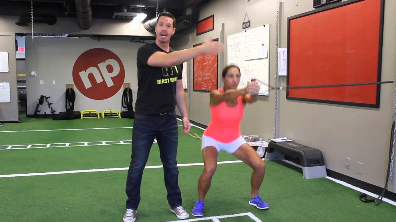 Anti Rotational Squat - Best Exercises