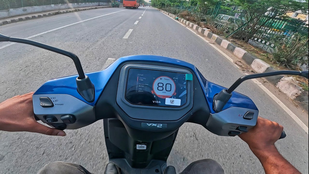 Hero Vida VX2 Ride Review Top Speed Detailed Electric Scooter 