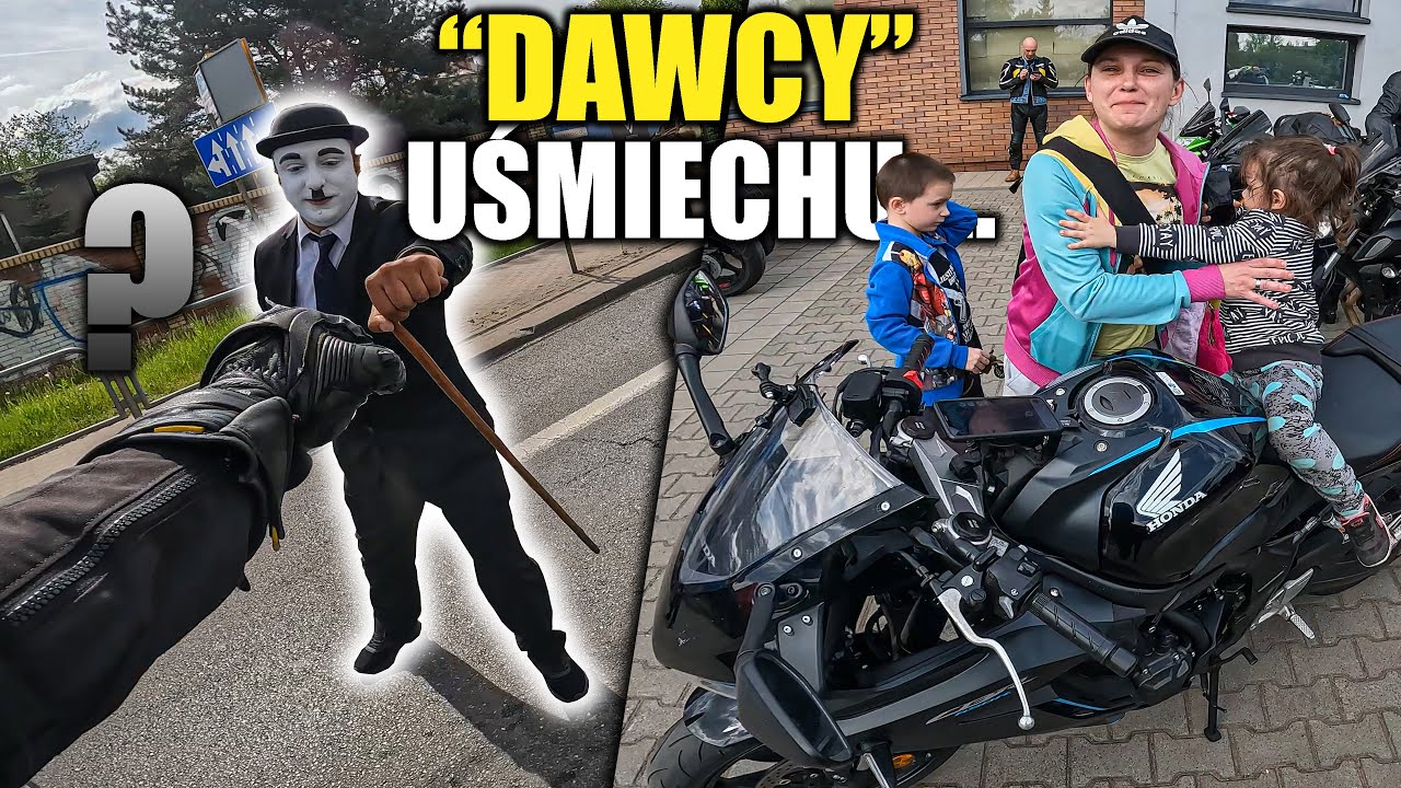 ZAMASKOWANY CZŁOWIEK ZASKOCZYŁ NAS NA DRODZE...
