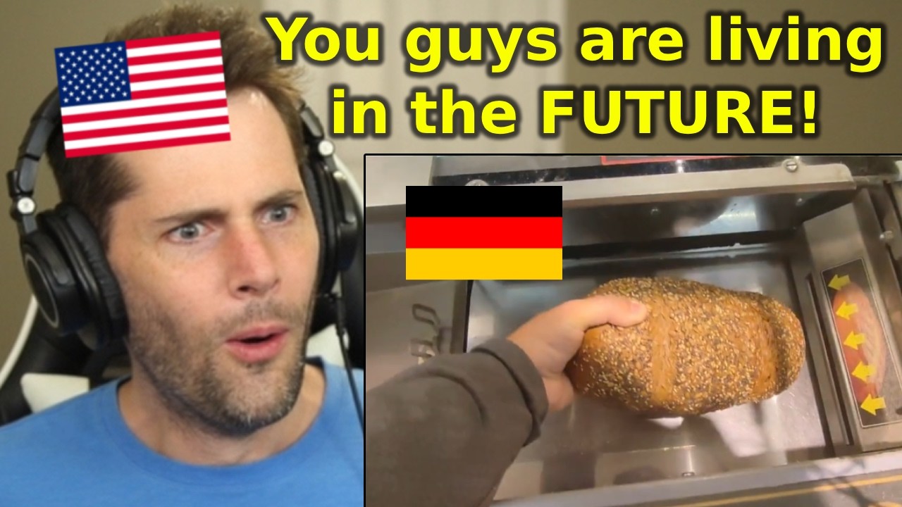 American Reacts to a German Grocery Store