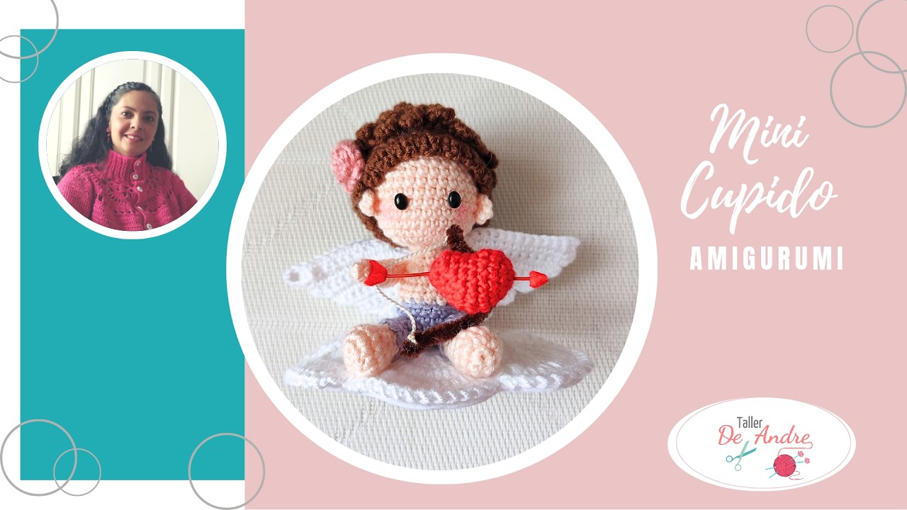 Mini Cupido Amigurumi. Parte 2. Ideas para San Valentín.