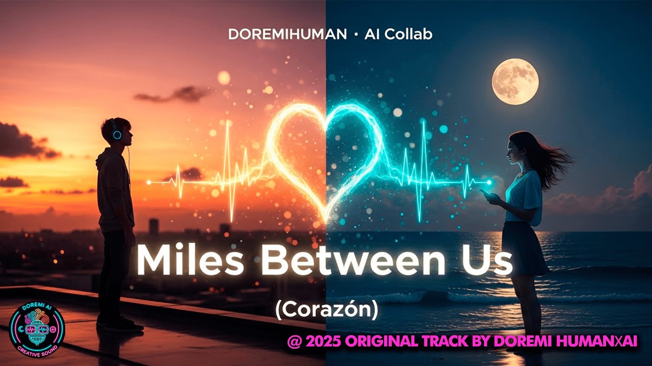 🎵 Miles Between Us (Coraz&oacute;n) &mdash; AI-Generated Latin Pop &times; Emotional Rap Hit 🌴💫