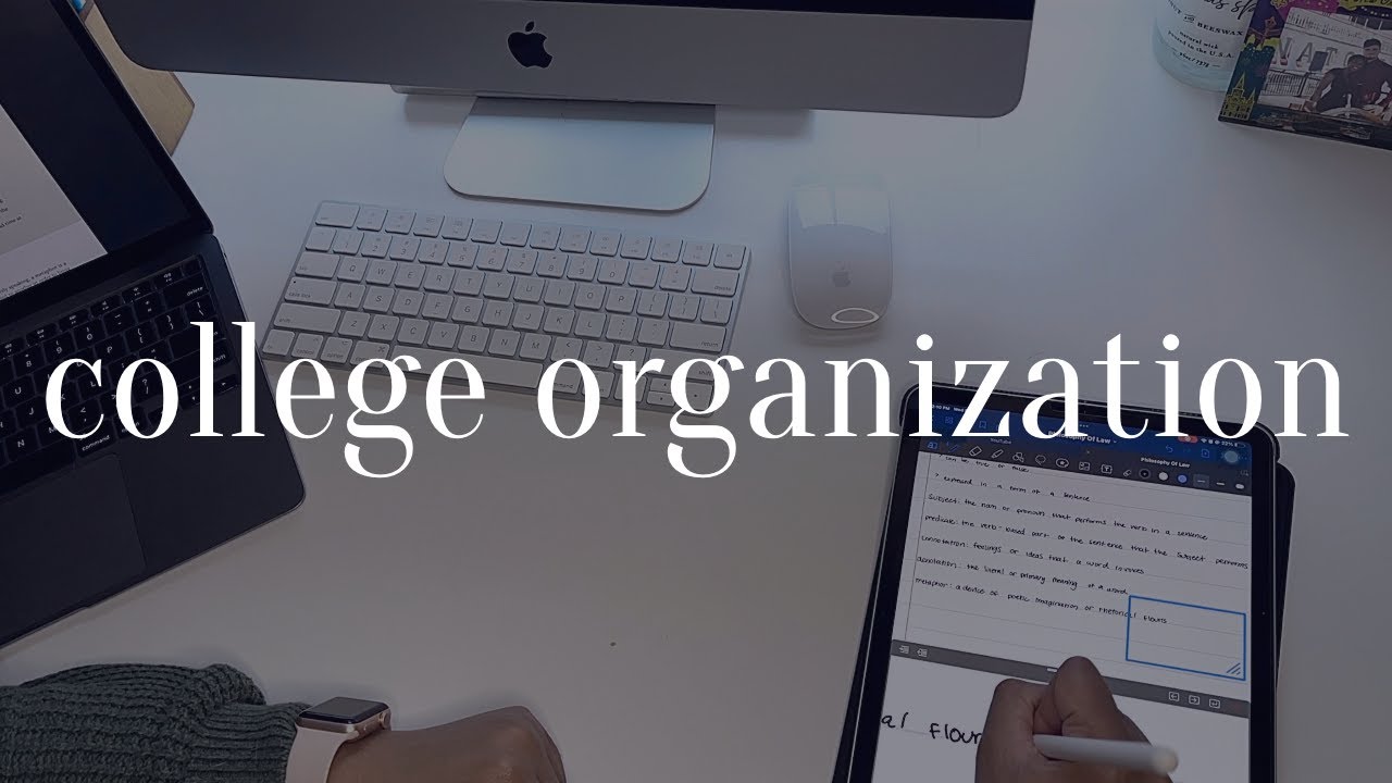COLLEGE ORGANIZATION | How I Organize My Online Classes + Hack For Free Textbooks