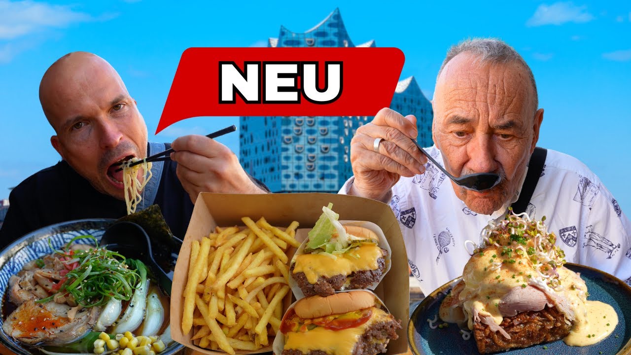 Wir Testen DIE NEUSTEN FOOD SPOTS in Hamburg