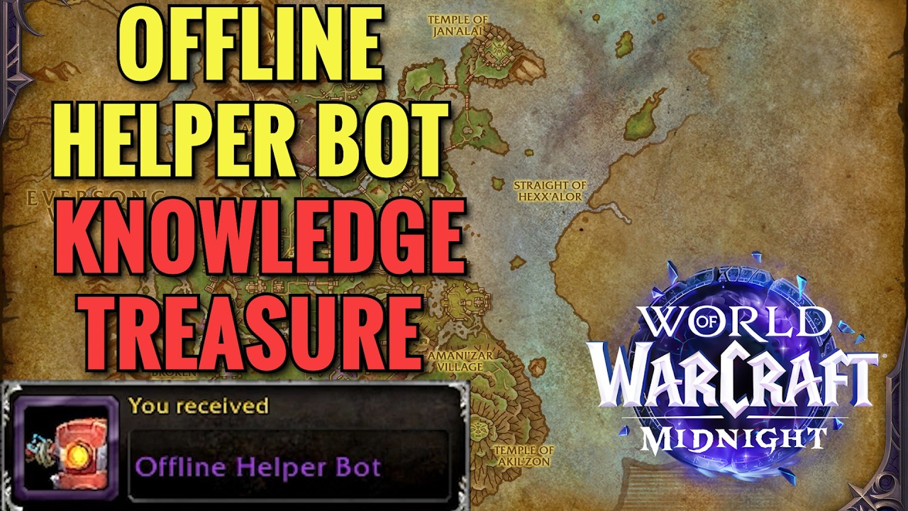 Offline Helper Bot Treasure Location (+3 Engineering Knowledge) (WoW Midnight)